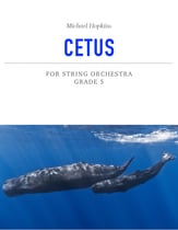 Cetus Orchestra sheet music cover